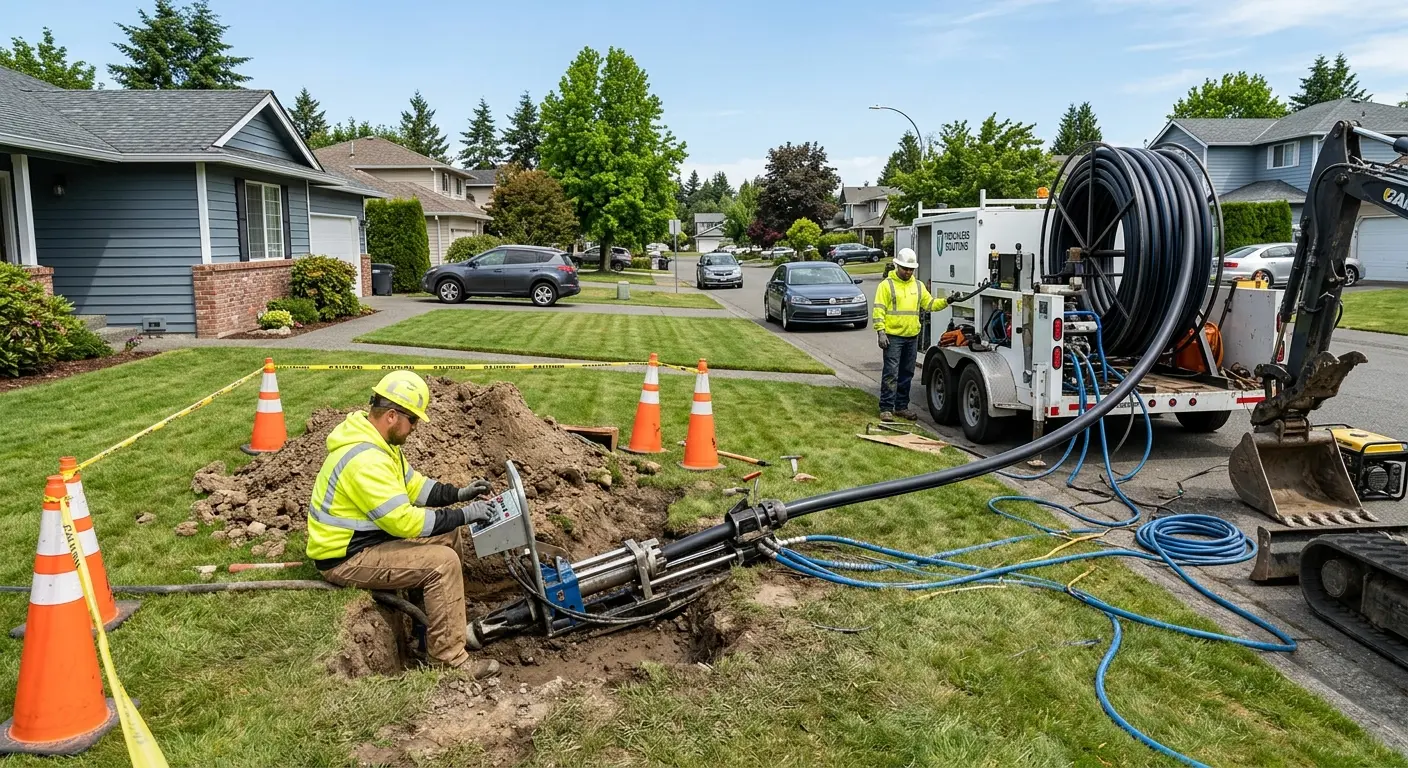 Sewer Line Repair in East Longmeadow, MA